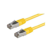 ROLINE S / FTP (PiMF) Patch Cord, Cat.6, yellow 2.0m networking cable