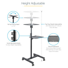 StarTech.com ADJPROJCART multimedia cart / stand