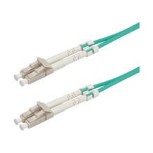 ROLINE FO Jumper Cable 50 / 125µm OM3, LC / LC, Low-Loss-Connector 15m InfiniBand / fibre optic cable
