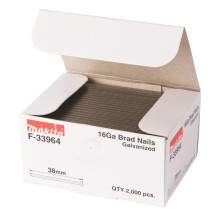 BRAD 16GA 1.6X38MM 2000PC