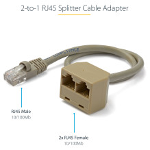 StarTech.com RJ45SPLITTER network splitter StarTech.com RJ45SPLITTER network splitter