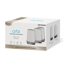 „NETGEAR Orbi“ keturių dažnių RBKE963 AXE11000 „WiFi 6E Mesh“ sistema