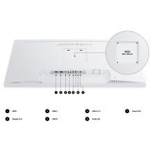 JAPANNEXT JN-IPS270UHD60F-C65W-HSP-W computer monitor