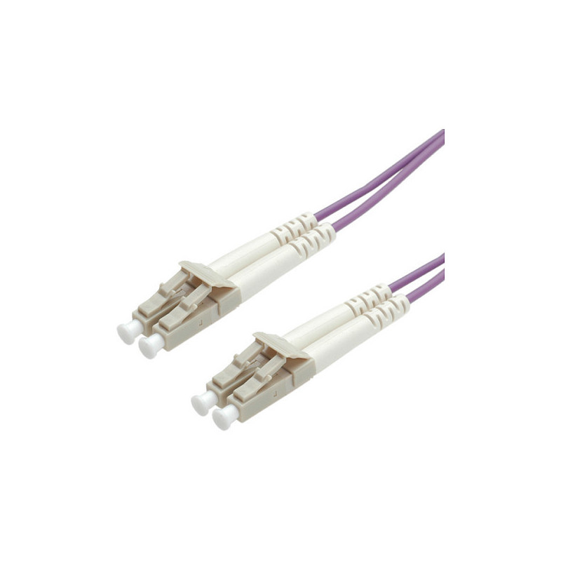 ROLINE FO Jumper Cable 50 / 125µm OM4, LC / LC, Low-Loss-Connector 15m InfiniBand / fibre optic cable
