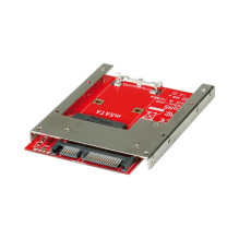 ROLINE adapteris, mSATA SSD į 2,5 SATA 22 kontaktų sąsajos korteles / adapteris ROLINE adapteris, mSATA SSD į 2,5 SATA 22 kontaktų sąsajos korteles / adapteris