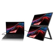 Verbatim Portable 15.6" FHD Dual Monitor Essentials