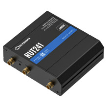 Teltonika RUT241 eSIM, Industrieller 4G-LTE-Router, Cat 4, 2x RJ45 100Mb/s, eSIM