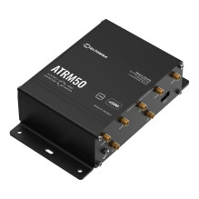 Teltonika ATRM50 5G Router for Transportation, Ultra-High Cellular Speeds, M12 CONNECTORS, DUAL SIM eSIM, EN 45545-2 and