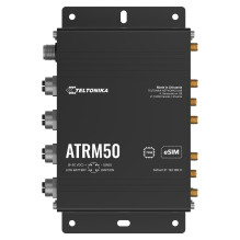 Teltonika ATRM50 5G Router for Transportation, Ultra-High Cellular Speeds, M12 CONNECTORS, DUAL SIM eSIM, EN 45545-2 and