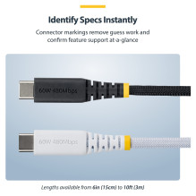 StarTech.com USB2CC2MNCBR USB cable StarTech.com USB2CC2MNCBR USB cable