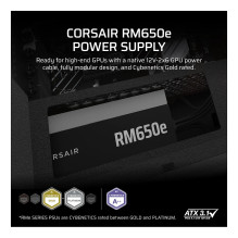 Corsair RMe Series RM650e power supply unit