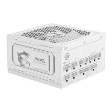 MSI MAG A1000GL PCIE5 WHITE maitinimo blokas MSI MAG A1000GL PCIE5 WHITE maitinimo blokas