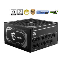 MSI MAG A1000GL PCIE5 power supply unit MSI MAG A1000GL PCIE5 power supply unit