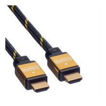 ROLINE GOLD HDMI High Speed Cable + Ethernet, M / M 5 m HDMI cable ROLINE GOLD HDMI High Speed Cable + Ethernet, M / M 5 m HDMI cable