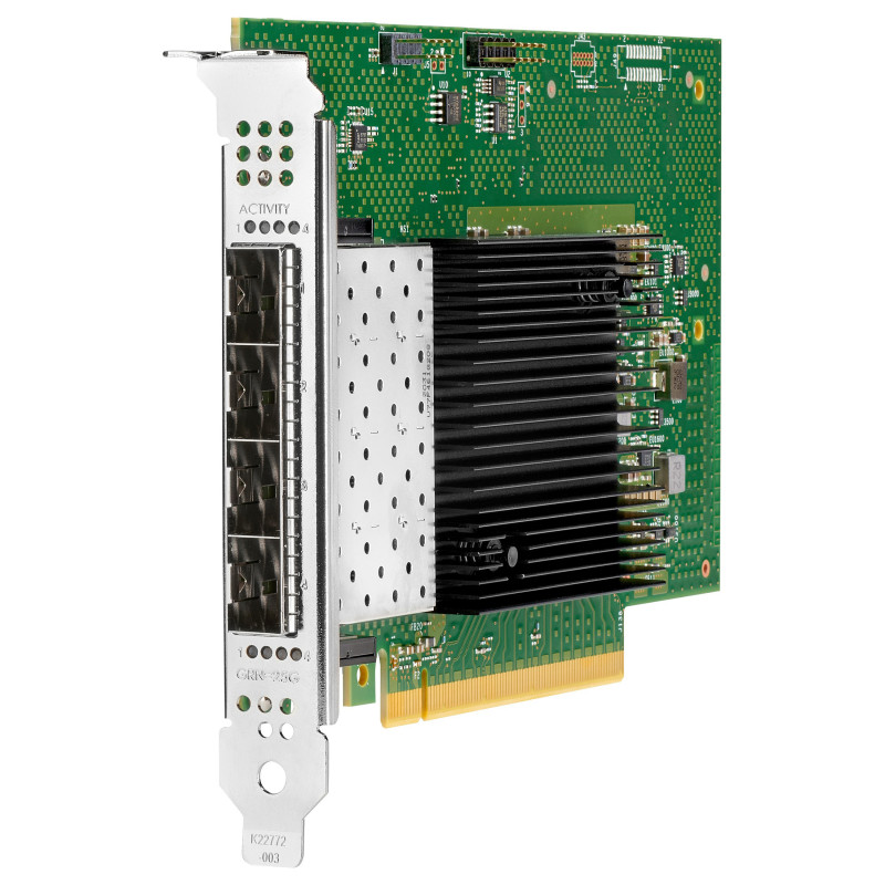 HPE Intel E810-XXVDA4 Ethernet 10 / 25Gb 4-port SFP28 Adapter for
