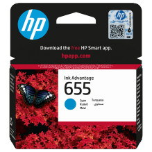 HP 655 žydra originali...