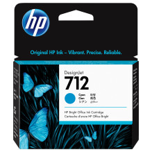 HP Ink 3ED67A / 712 Cyan