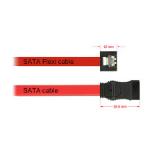DeLOCK 0,1 m 2xSATAIII SATA kabelis DeLOCK 0,1 m 2xSATAIII SATA kabelis