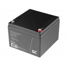 Green Cell AGM VRLA 12V 28Ah maintenance-free battery for boats, scooters, toys, wheelchairs kampera