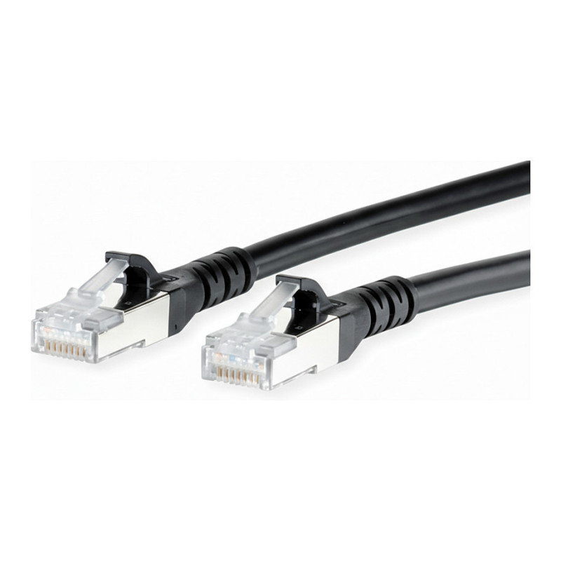 METZ CONNECT Patchcable Cat.6A AWG 26 LSOH black 50m