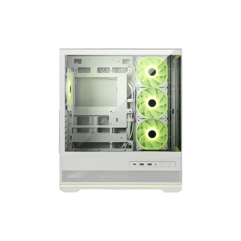 MSI MAG PANO 110R PZ WHITE kompiuterio korpusas