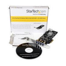 „StarTech.com“ PEXUSB3S42 sąsajos plokštės / adapteriai