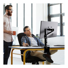 „Ergotron NX“ serijos NX monitoriaus laikiklis, juodas „Ergotron NX“ serijos NX monitoriaus laikiklis, juodas
