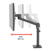 „Ergotron NX“ serijos NX monitoriaus laikiklis, juodas „Ergotron NX“ serijos NX monitoriaus laikiklis, juodas