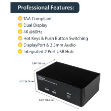 StarTech.com SV231DPDDUA2 KVM switch