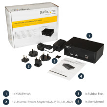 StarTech.com SV231DPDDUA2 KVM switch