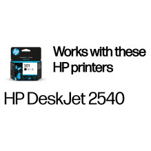 HP 301 Black Original ink cartridge