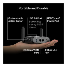TP-Link BE3600 Wi-Fi 7 wireless router