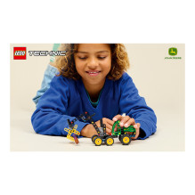 LEGO Technic John Deere 1470H ratinis kombainas 42218 LEGO Technic John Deere 1470H ratinis kombainas 42218
