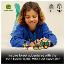 LEGO Technic John Deere 1470H ratinis kombainas 42218 LEGO Technic John Deere 1470H ratinis kombainas 42218