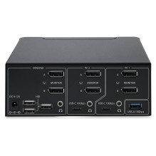 „StarTech.com“ P2CDD143-KVM-SWITCH KVM komutatorius