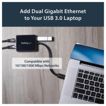 „StarTech.com“ USB32000SPT tinklo plokštė