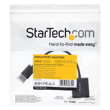 „StarTech.com“ DP2VGA3 vaizdo kabelio adapteris