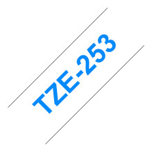 Brother TZE-253 etikečių spausdinimo juosta