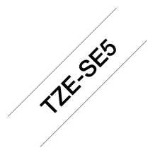 Brother TZE-SE5 etikečių spausdinimo juosta Brother TZE-SE5 etikečių spausdinimo juosta