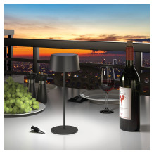 „RealPower LED TableLight 300“ saulės energija varomas stalinis šviestuvas „RealPower LED TableLight 300“ saulės energija varomas stalinis šviestuvas