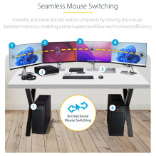 „StarTech.com“ P4A20132-KM-SWITCH KVM komutatorius
