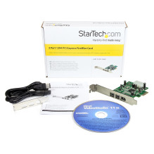 „StarTech.com“ PEX1394B3 sąsajos plokštės / adapteris „StarTech.com“ PEX1394B3 sąsajos plokštės / adapteris