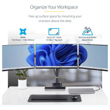 StarTech.com 3MP2AG-MONITOR-ARM monitor mount / stand