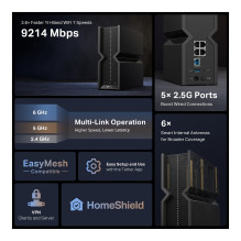 TP-Link Archer BE9300 belaidis maršrutizatorius