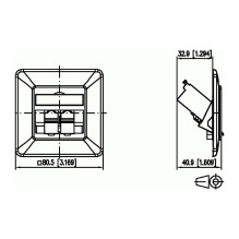 BTR NETCOM 1309121002-E socket-outlet BTR NETCOM 1309121002-E socket-outlet