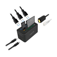 LogiLink UA0370 laptop dock / port replicator LogiLink UA0370 laptop dock / port replicator