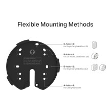 TP-Link DECO X50-POE (2 vnt.) tinklinio Wi-Fi sistema