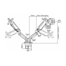 Equip 650121 monitor mount / stand Equip 650121 monitor mount / stand