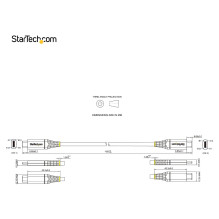 StarTech.com USB31CCV1M USB cable