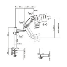 Equip 650132 monitor mount / stand Equip 650132 monitor mount / stand